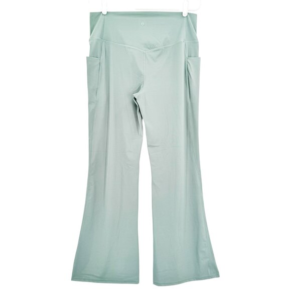 Avia Women's Softsculpt Stretch Green Flare Pants XXL (20) Moisture Wicking NWT - Picture 3 of 12